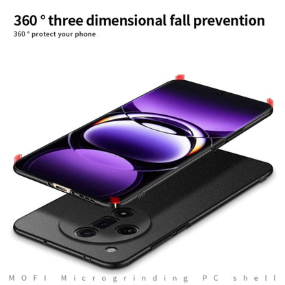 For OPPO Find X7 MOFI Fandun Series Frosted PC Ultra-thin All-inclusive Phone Case(Gray)