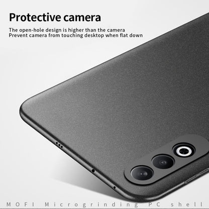 For OPPO K12 / OnePlus Nord CE4 MOFI Fandun Series Frosted PC Ultra-thin All-inclusive Phone Case(Black)