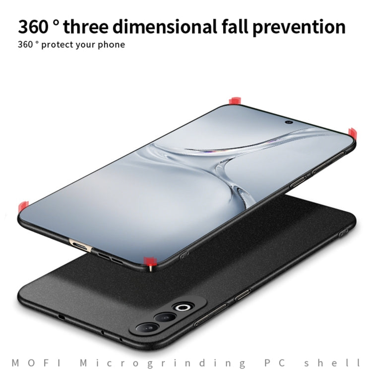 For OPPO K12 / OnePlus Nord CE4 MOFI Fandun Series Frosted PC Ultra-thin All-inclusive Phone Case(Blue)