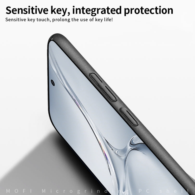 For OPPO K12 / OnePlus Nord CE4 MOFI Fandun Series Frosted PC Ultra-thin All-inclusive Phone Case(Gray)