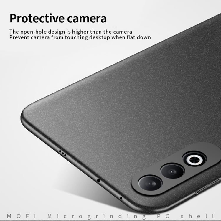 For OPPO K12 / OnePlus Nord CE4 MOFI Fandun Series Frosted PC Ultra-thin All-inclusive Phone Case(Gray)