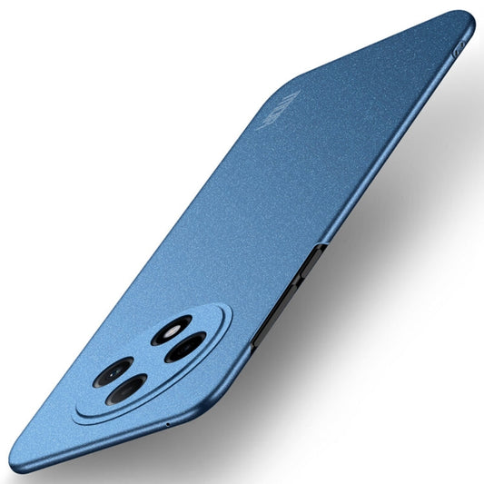 For OPPO A3 Pro MOFI Fandun Series Frosted PC Ultra-thin All-inclusive Phone Case(Blue)
