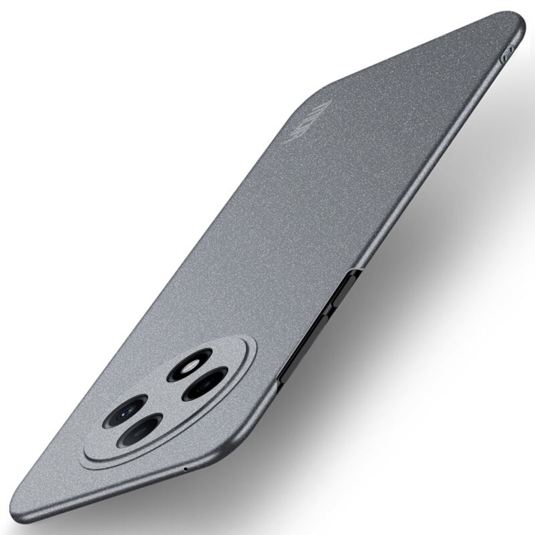 For OPPO A3 Pro MOFI Fandun Series Frosted PC Ultra-thin All-inclusive Phone Case(Gray)