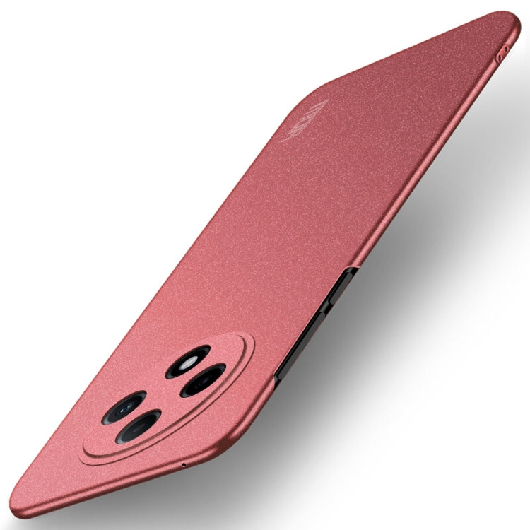 For OPPO A3 Pro MOFI Fandun Series Frosted PC Ultra-thin All-inclusive Phone Case(Red)