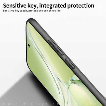 For OPPO K12x MOFI Fandun Series Frosted PC Ultra-thin All-inclusive Phone Case(Black)