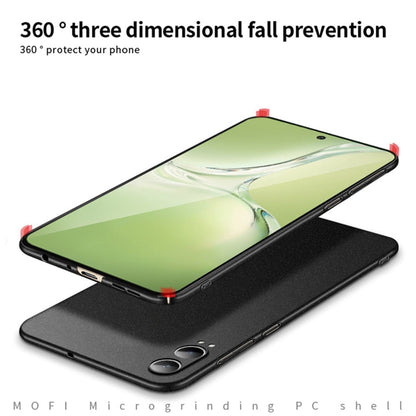 Pour OPPO K12x Étui de Téléphone tout compris ultra-mince en PC givré série MOFI Fandun (Vert)