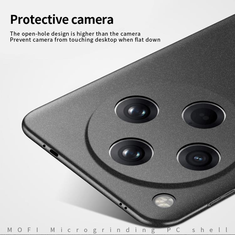 For OPPO Find X8 MOFI Fandun Series Frosted PC Ultra-thin All-inclusive Phone Case(Gray)