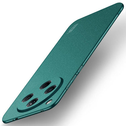 Pour OPPO Find X8 MOFI Série Fandun Coque de téléphone tout compris ultra-mince en PC dépoli (Vert)