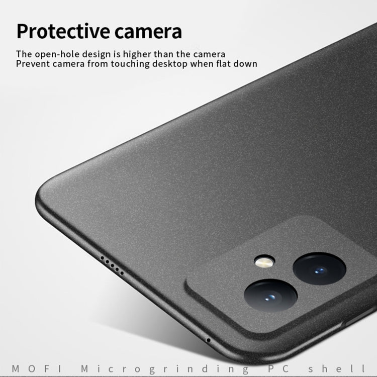 For Honor 100 MOFI Fandun Series Frosted PC Ultra-thin All-inclusive Phone Case(Gray)