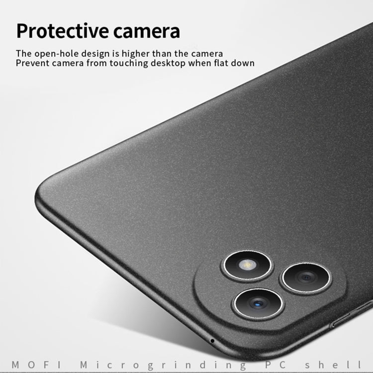 Coque de téléphone ultra-fine tout compris MOFI Fandun Series Frosted PC pour Honor X50i+ / X50i Pro (Bleu)