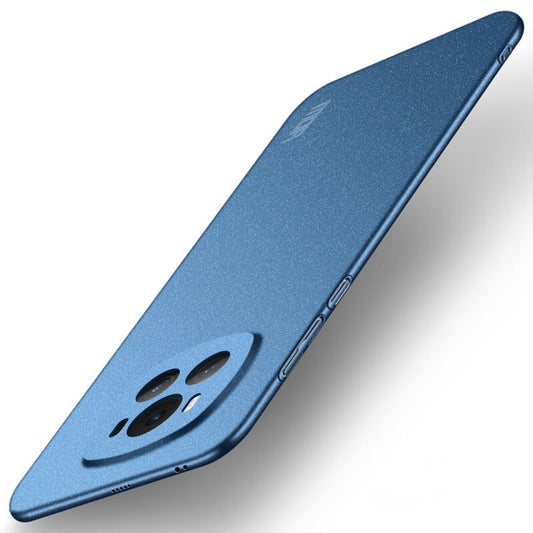 Pour Honor Magic6 MOFI Fandun Series Coque de téléphone tout compris ultra-fine en PC dépoli (Bleu)