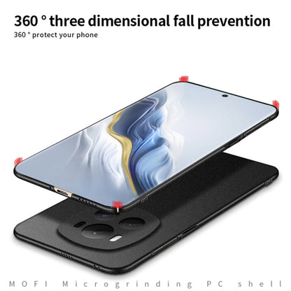 Pour Honor Magic6 Étui de téléphone tout compris ultra-mince en PC givré de la série MOFI Fandun (Rouge)