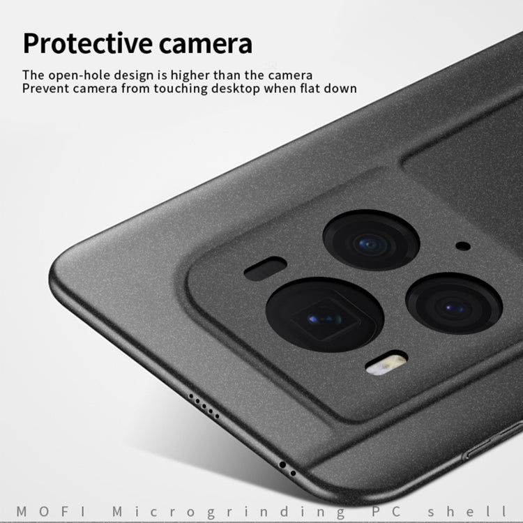 For Honor Magic6 Ultimate MOFI Fandun Series Frosted PC Ultra-thin All-inclusive Phone Case(Green)