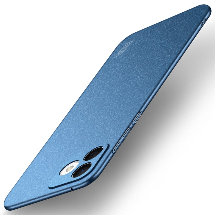 For Honor X60i MOFI Fandun Series Frosted PC Ultra-thin All-inclusive Phone Case(Blue)