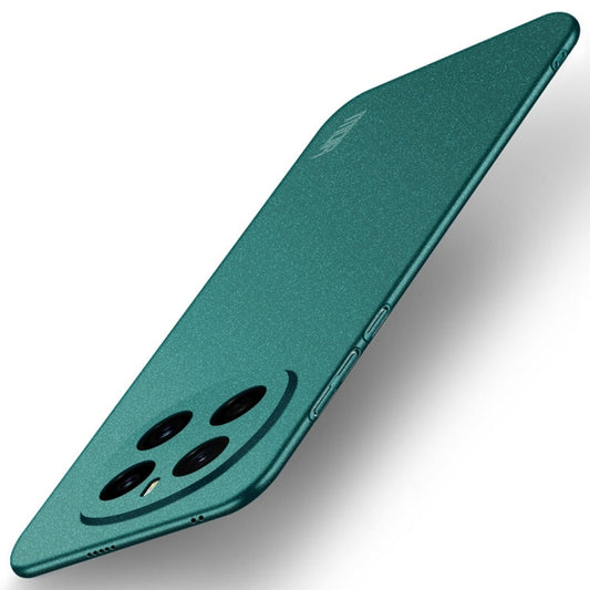 Pour Honor Magic7, étui de téléphone ultra-mince tout compris en PC dépoli de la série MOFI Fandun (vert)