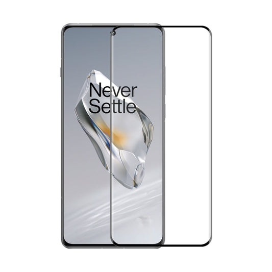 Pour OnePlus 12 ENKAY Hat-Prince 3D Hot Bending Side Glue Film Complet en Verre Trempé