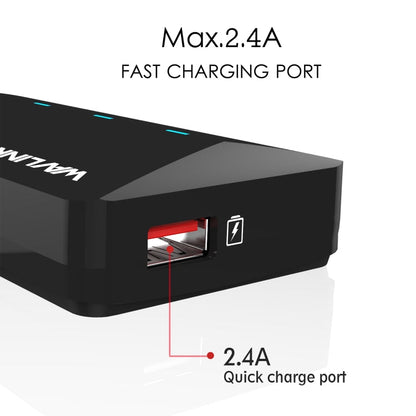 WAVLINK WL-UH3042P1 2.4A Fast Charging Adapter for Keyboard Mouse 4-Port USB3.0 HUB(AU Plug)