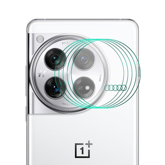 Pour OnePlus 12 5pcs ENKAY Hat-Prince Film de protection en verre trempé 9H pour objectif de caméra arrière