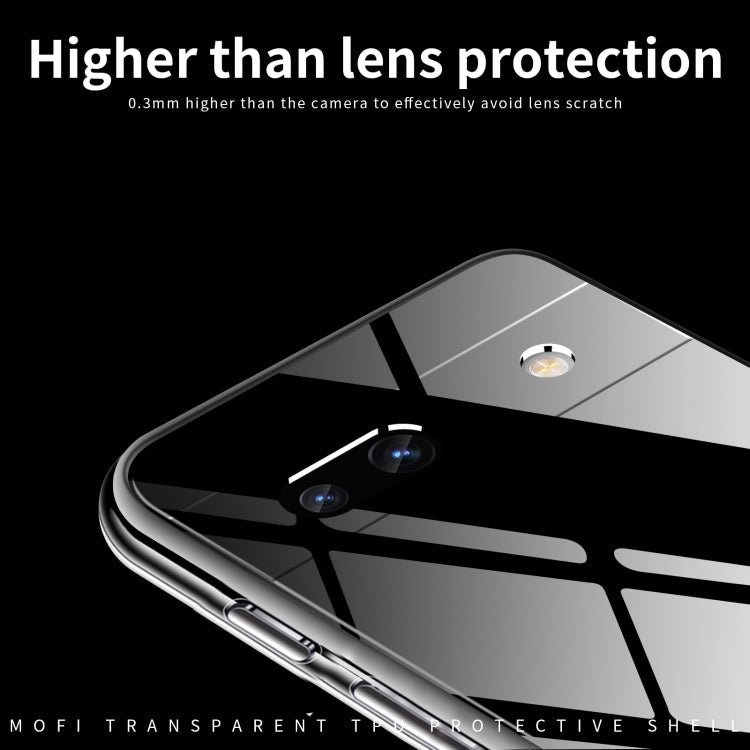 For Google Pixel 8a MOFI Ming Series Transparent Ultra-thin TPU Phone Case(Transparent)