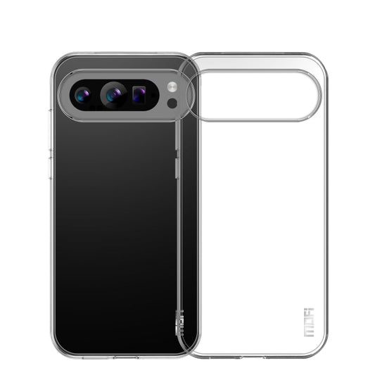 For Google Pixel 9 MOFI Ming Series Ultra-thin TPU Phone Case(Transparent)