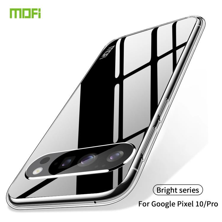 For Google Pixel 10 / 10 Pro MOFI Ming Series Ultra-thin TPU Phone Case(Transparent)