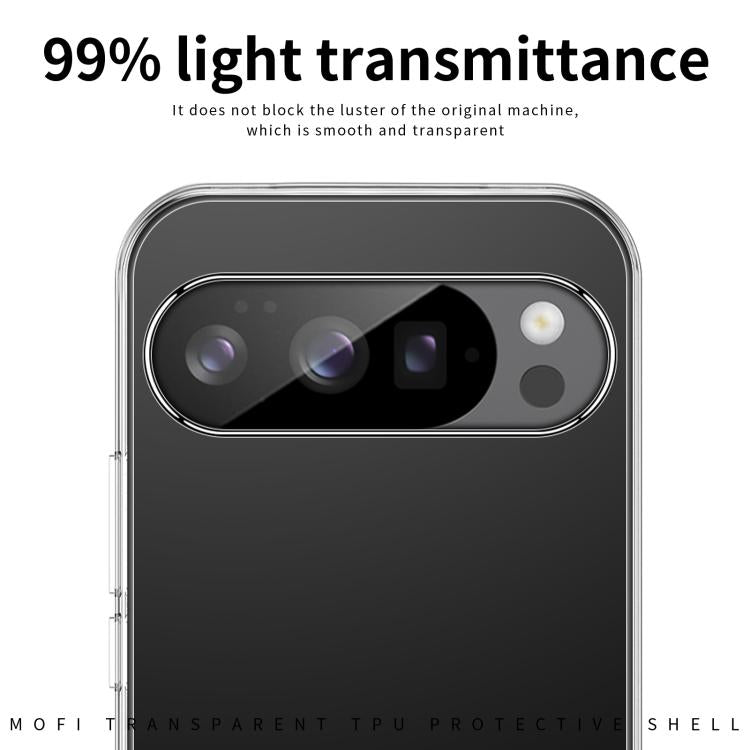 For Google Pixel 10 / 10 Pro MOFI Ming Series Ultra-thin TPU Phone Case(Transparent)