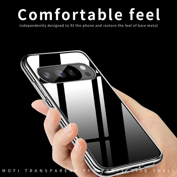 For Google Pixel 10 / 10 Pro MOFI Ming Series Ultra-thin TPU Phone Case(Transparent)