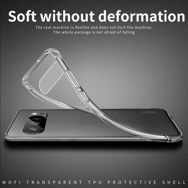 For Google Pixel 10 / 10 Pro MOFI Ming Series Ultra-thin TPU Phone Case(Transparent)