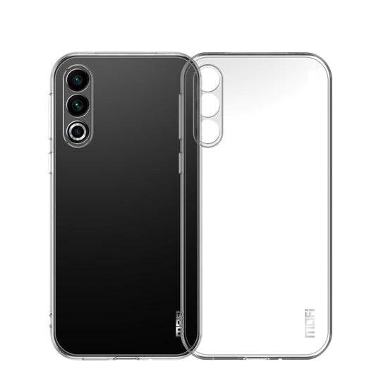 Pour Meizu 21 Coque de téléphone en TPU ultra-fine transparente de la série MOFI Ming (Transparent)