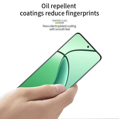 For Realme P1 / C65 MOFI 9H 2.5D Full Screen Tempered Glass Film(Black)