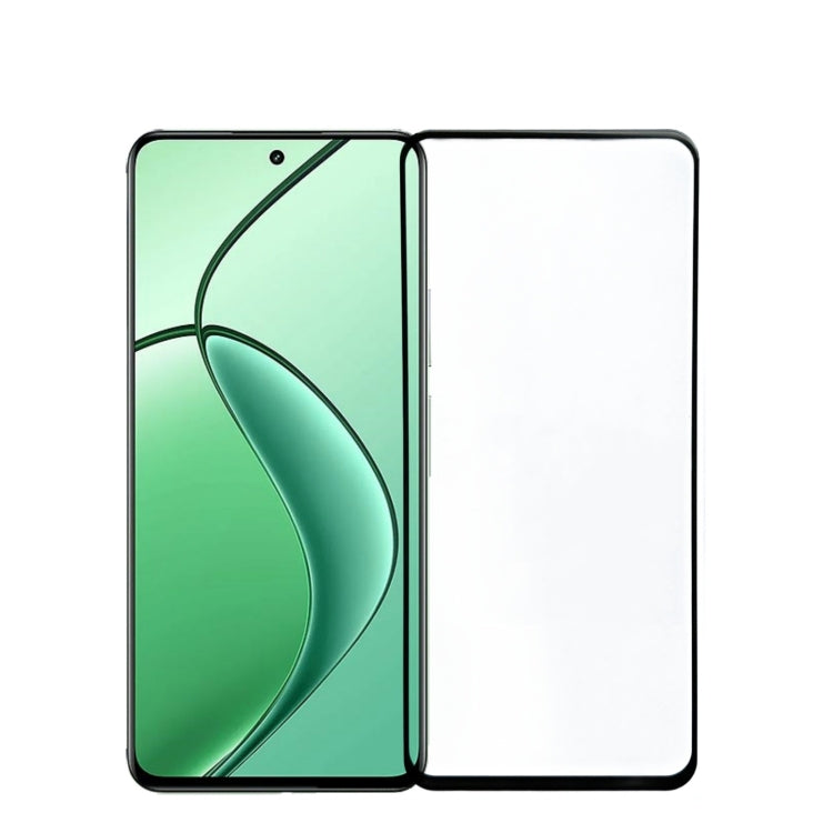 For Realme P1 / C65 MOFI 9H 2.5D Full Screen Tempered Glass Film(Black)