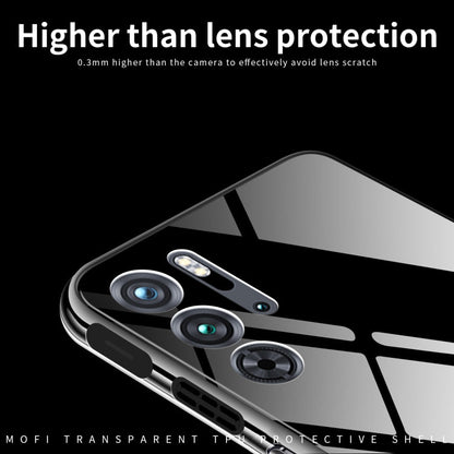Pour Nubia Red Magic 9 Pro / 9 Pro+ Coque de téléphone en TPU ultra-mince transparente série MOFI Ming (Transparent)