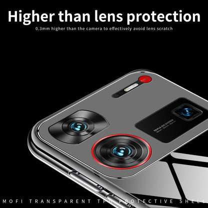 For Nubia Z60 Ultra MOFI Ming Series Transparent Ultra-thin TPU Phone Case(Transparent)