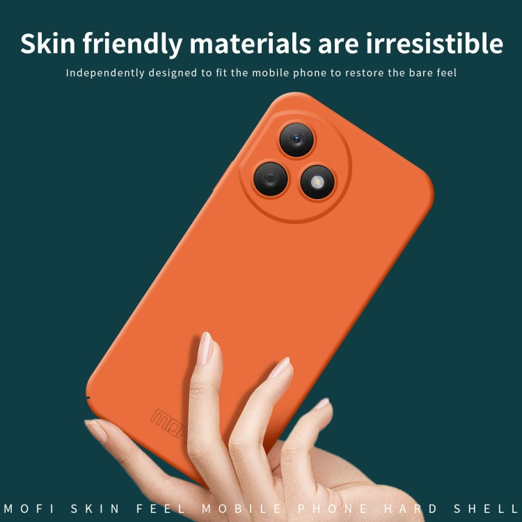 For Honor X50i Pro MOFI Qin Series Skin Feel All-inclusive PC Phone Case(Beige)