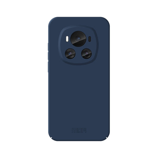 Pour Honor Magic6 Étui de Téléphone PC Tout Compris Série MOFI Qin Sensation Peau (Bleu)