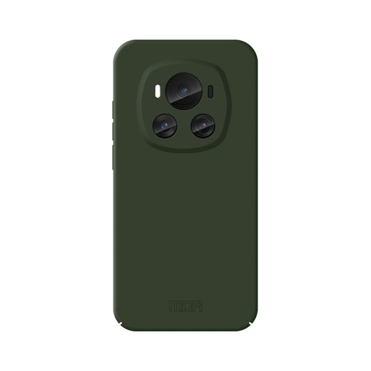 Pour Honor Magic6 Étui de téléphone en PC tout compris de la série MOFI Qin sensation peau (vert)