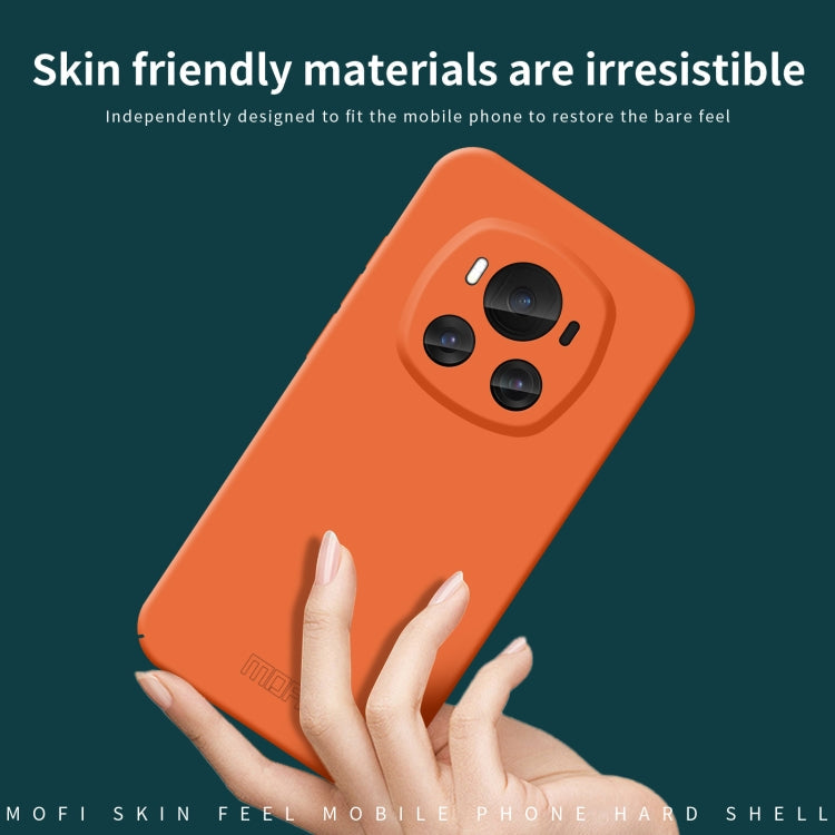 For Honor Magic6 MOFI Qin Series Skin Feel All-inclusive PC Phone Case(Beige)