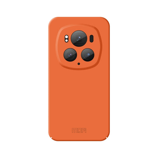 Pour Honor Magic6 Pro MOFI Qin Series Étui de téléphone en PC tout compris avec sensation de peau (Orange)