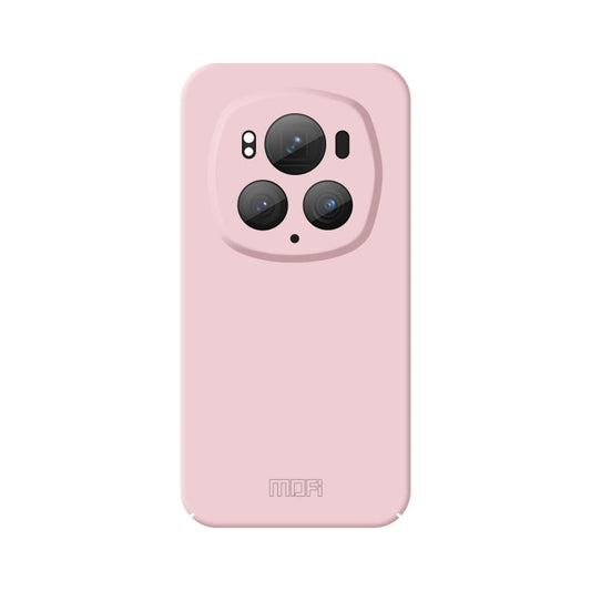 Pour Honor Magic6 Pro Étui de téléphone en PC tout compris Mofi série Qin toucher peau (Rose)