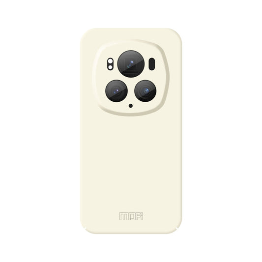 Pour Honor Magic6 Pro Étui de téléphone PC tout compris MOFI Qin Series Skin Feel (Beige)