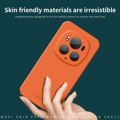 For Honor Magic6 Pro MOFI Qin Series Skin Feel All-inclusive PC Phone Case(Beige)