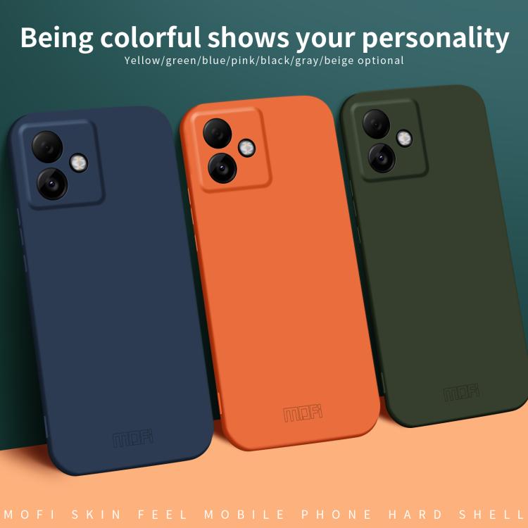 For Honor X60 GT MOFI Qin Series Skin Feel All-inclusive PC Phone Case(Gray)