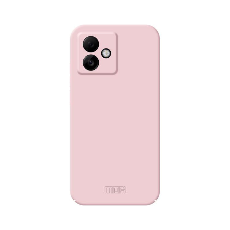 Pour Honor X60 GT Étui de téléphone PC tout compris MOFI série Qin Skin Feel (Rose)