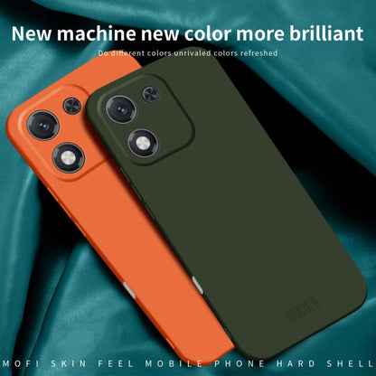 For Honor X70i MOFI Qin Series Skin Feel All-inclusive PC Phone Case(Orange)