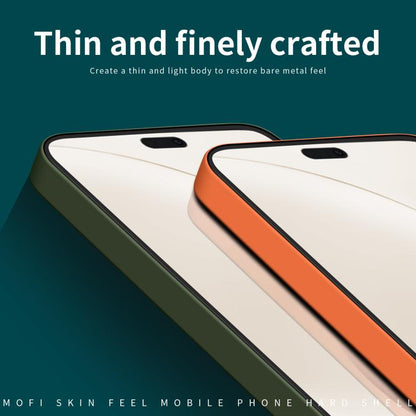 For Honor X70i MOFI Qin Series Skin Feel All-inclusive PC Phone Case(Orange)