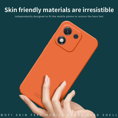 For Honor X70i MOFI Qin Series Skin Feel All-inclusive PC Phone Case(Orange)