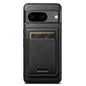 For Google Pixel 8 Suteni H17 Oil Eax Leather Detachable Wallet Phone Case(Black)
