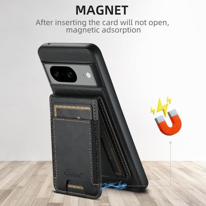 For Google Pixel 10 Suteni H17 Oil Eax Leather Detachable Wallet Phone Case(Black)