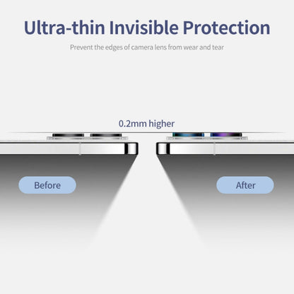 For Honor 100 Pro ENKAY Hat-Prince Full Coverage 9H Rear Camera Lens Tempered Glass Film