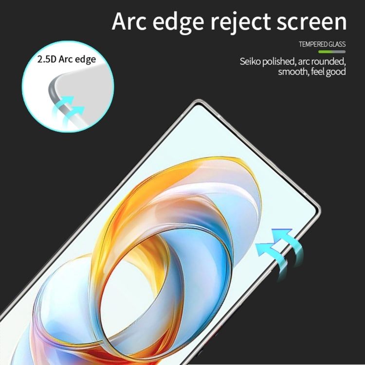Pour ZTE nubia Z70 Ultra MOFI 9H 2.5D Film en Verre Trempé Plein Écran (Noir)